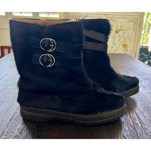 Austrian Made Woman's After Ski Boots Horse Hair Humanic Polaris Brand